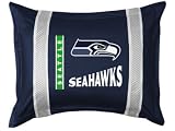 SEATTLE SEAHAWKS OFFICIAL TEAM JERSEY PILLOW SHAM