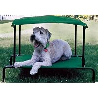 Breezy Bed - For Your Dog - Large-Green (Green) (42L x 30W x 32H(top of canopy))