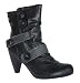 Mustang Damenstiefel Stiefel Schuhe Damenschuhe Stiefelette schwarz