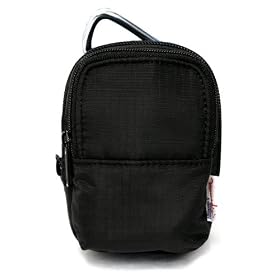 Flip Video Ultra Series Camcorder Compact Padded Black Front Pocket BLACK Case