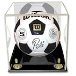 Deluxe Soccer/volley Ball Display - With Mirror + Wall Mount
