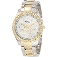 XOXO Women's XO5429  Rhinestone Accent Two-Tone Bracelet Watch