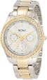 XOXO Women's XO5429  Rhinestone Accent Two-Tone Bracelet Watch