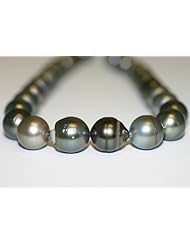 Tahitian Black Pearl Necklace - 1969