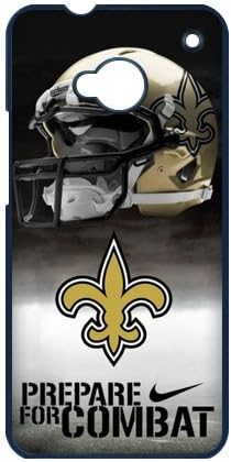NFL Prepare for Combat New Orleans Saints Classic Durable Hard Case, fits HTC ONE M7, Best Gift Fan Collection