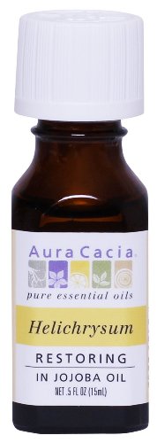 Aura Cacia Restoring Helichrysum Essential Oil, 0.5 Ounce