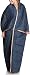 Pike Street 3 in 1 Softie Wrap/Throw, Navy