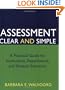 Assessment Clear and Simple: A Practical Guide for Institutions, Departments, and General Education (Jossey-Bass Higher and Adult Education)