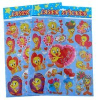 Looney Tunes Tweety Bird Large Sticker set x 2