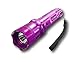 POLICE MAGNUM POCPMF-P45 25000000V Rechargeable Professional Series Self Defense Stun Gun with LED Tactical Flashlight, Purple, 6.75-Inch