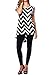 82 Days Women'S Rayon Span Various Print High & Low Sleeveless Tunic - Print