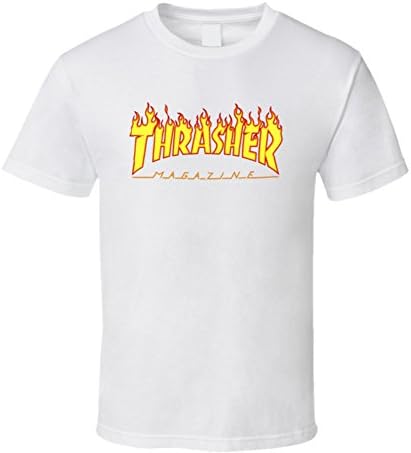 Rihanna Thrasher Magazine Gym Inspired Celebrity Fan T Shirt M White