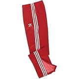 Adidas Supergirl Original Pants Red / White Stripes