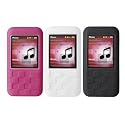 Creative - Zen Mozaic 3-1 Silicon Pouch - Etui en silicone pour Zen Mozaic - Rose/blanc/noir