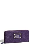 Marc by Marc Jacobs 'Pretty Nylon - Slim' Zip Around Wallet (Bright Grape)