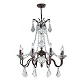 Fulbright 8 Lites Chandelier - Antique Gold(76.5 x 24 x 25")