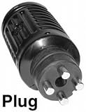 T-H Marine Male Troll Motor Plug for Ranger Boats