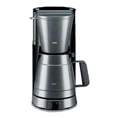 Braun AromaSelect Pearl-Black Thermo KF177 Kaffeemaschine titan/schwarz