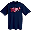 Minnesota Twins Official Wordmark Short Sleeve T-Shirt