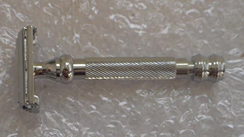 Parker 99r and 10 Personna Double Edge Blade - Safety Shaving Razors - Butterfly Open Double Edge Safety Razor