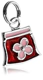 Sterling Silver Red Mini-Skirt Charm