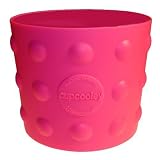 Fusionbrands Cupcooley Reusable Silicone Cup Cozy, Fuschenta
