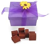 Hand Painted Box Pave Glace - Vegan Dark Chocolate