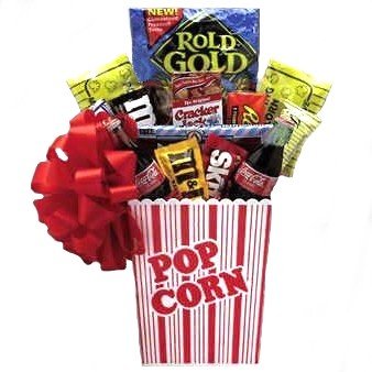 Popcorn Pack Gift Basket - Great Care Package for Students Away from Home by Gifts-to-Impress