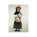 Byers Choice Carolers - Specialty Characters - Woman with Sheet Music - 429