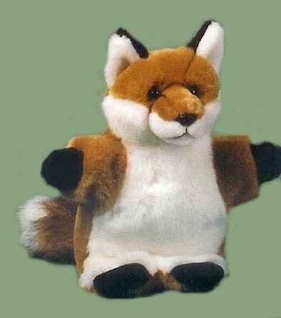 Childrens Toyshop  Toys : Fox hand puppet