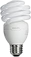 Philips 433557 23W 100-watt T2 Twister 6500K CFL Light Bulb, 4-Pack