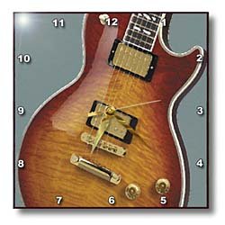 Gibson Guitar - 10x10 Wall Clock