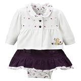 Newborn Girls' Classic Pooh™ 3pc Skirt Set - Purple