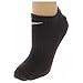 Nike Men's No-show Cotton Socks (Medium (shoe size 6-10), Black)