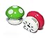 1 X Makhry New Portable Cute Mini Mushroom Corner Desk Table Dust Vacuum Cleaner Sweeper (Random)