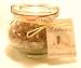 Schokoladen Badesalz mit Bodyglitter im Original Weck Schmuckglas