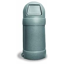 Continental Roun'Top LLDPE Waste Receptacle, Round