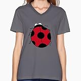Women's Insect Ladybird Tank Top Large DeepHeather