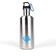 Stainless Steel Water Bottle Canteen 40oz. - Single Pack - Stainless Finish