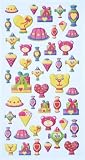 Eigenschaften Hobbyfun / Creapop SOFTY-Stickers Happy Birthday 3451124