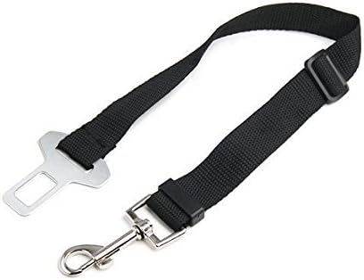 SHARINNA Colorful Pet Dog Tie Cat Dog Pet Cat Dog Pet Safety Seatbelt different colors(black)