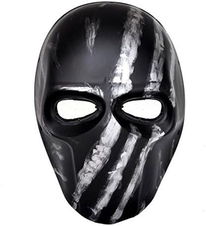 Crazystone's Full Face PC Lens Glass Fiber Reinforced Plastics(FRP) Skull Mask for Airsoft Party Costume