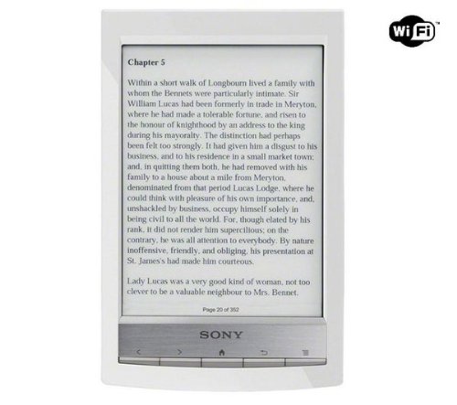 Sony Reader Wi-Fi (PRS-T1WC) Wei&szlig; Preisvergleich