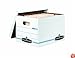 Bankers Box Stor/File Basic-Duty Storage Boxes with Lift-Off Lid, Letter/Legal, 12 Pack (00703)