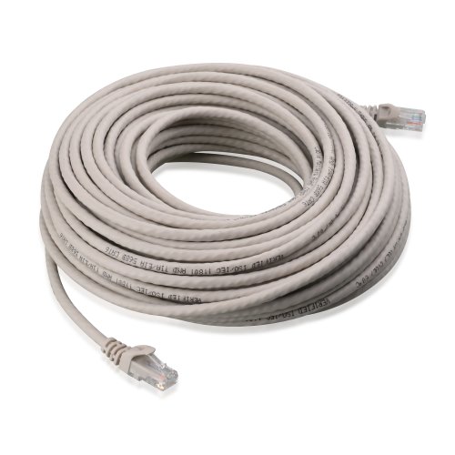 Cable Matters Cat6 Snagless Ethernet Patch Cable in Gray 75 Feet