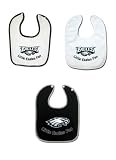 Philadelphia Eagles 3 Pack Snap Bib Set