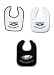 Philadelphia Eagles 3 Pack Snap Bib Set