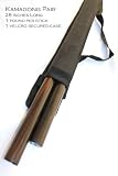 Kamagong Arnis Pair with Black Carrying Case