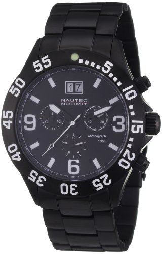 Nautec No Limit Herren-Armbanuhr Viperfish VF QZ-BD/IPIPBKBK-WH Preisvergleich