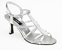 SAN MALO JEWELLED HALTERBACK ELASTICATED EVENING SANDAL